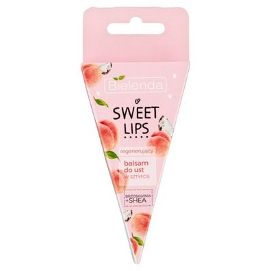 Bielenda Sweet Lips Regenerierende Lippenbalsam - Pfirsich