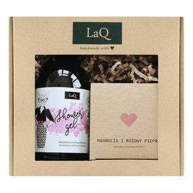 LaQ Geschenkset für Frauen Kicia (Duschgel 500ml+Körperbutter 200ml)