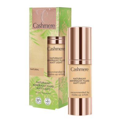 Cashmere Natural Mineral Fluid Matt Light - Natural 30ml