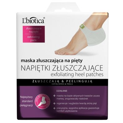 L`BIOTICA exfolierende Fußmaske in Form einer Serviette 18g