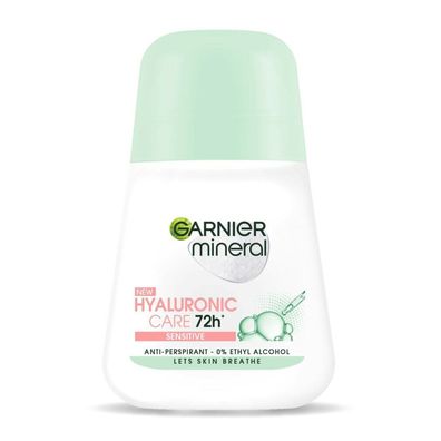 Garnier Mineral Roll-on 72H Hyaluronic Care - Sensitive 50ml