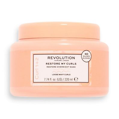 Revolution Make Up Restore My Curls Restore Overnight Mask 220ml