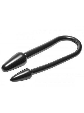 Master Series Ravens Tail Dual Ended Anal Plug Black