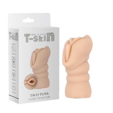 Masturbator Taco Thunfisch T-Skin 12,6 cm Flesh