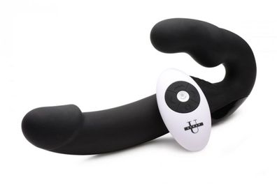 Urge Strap-on Vibrator ohne Gurte - schwarz