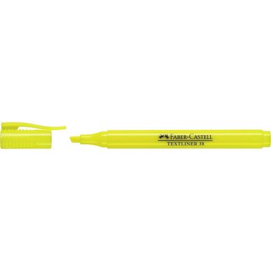 Highlighter Faber-Castell 38 Yellow Fc-157707