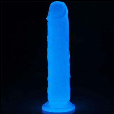 Dildo Lumino 8 Blaues Licht