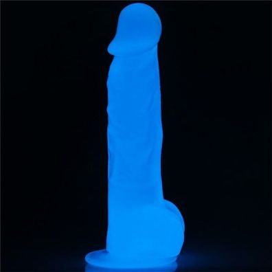 Dildo 8.5 Lumino Blaulicht