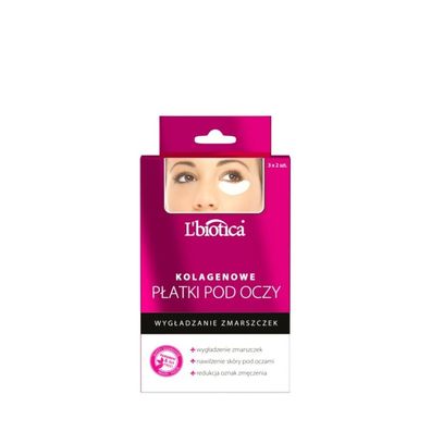 L`BIOTICA Collagen Augenpflaster - Glättung von Falten 1p.-3x2pcs