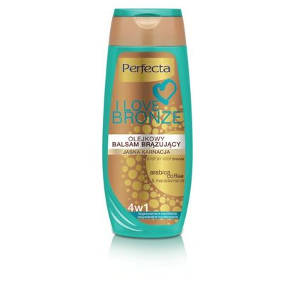 Perfecta I Love Bronze Oil Bronzing Lotion 4in1 heller Teint 250ml