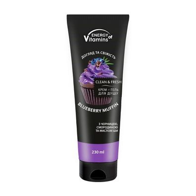 ENERGY OF Vitamins Blaubeer-Muffin-Duschgel 230ml