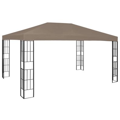 vidaXL Pavillon 4x3 m Taupe