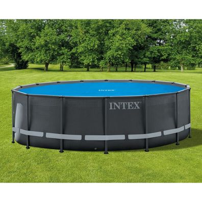 Intex Solar Poolabdeckung Blau 470 cm Polyethylen