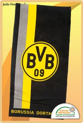 Borussia Dortmund Handtuch BVB 09 Sporthandtuch Handtücher Gr: 50x100cm NEU