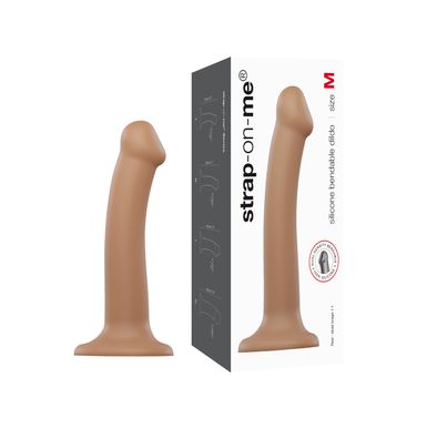 Strap-on-me Bendable Dildo caramel M