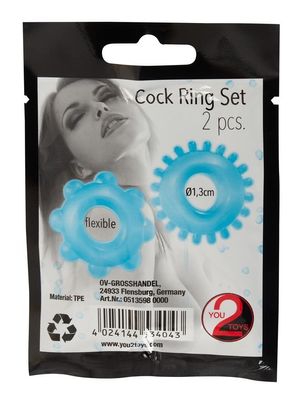 Cock ring set 2 pcs