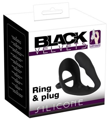 Black Velvets Ring + Plug