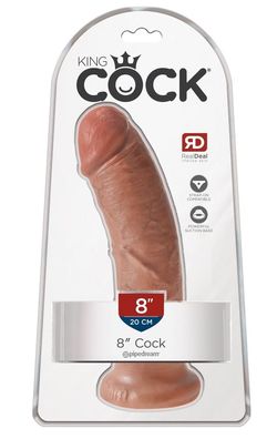 King Cock 8 Cock - Tan