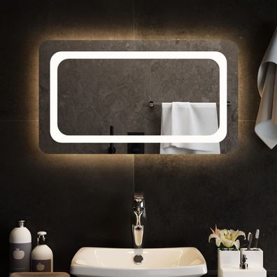vidaXL LED-Badspiegel 70x40 cm