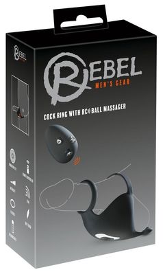 Rebel Cock ring with RC ball m