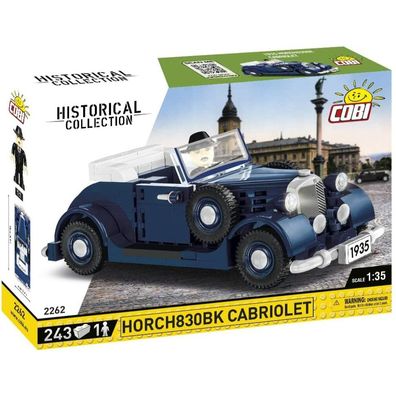 Cobi 2262 - Konstruktionsspielzeug - WWII: 1935 HORCH 930 Cabriolet