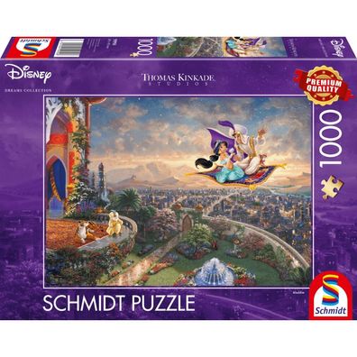 Thomas Kinkade Studios: Disney - Aladdin (1000 Teile)