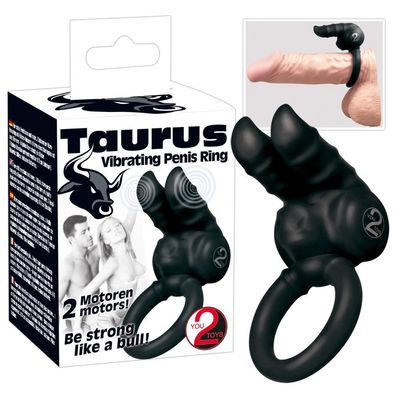 Taurus Vibr. Penisring black