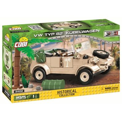 Cobi 2402 - Konstruktionsspielzeug - VW Type 82 Kubelwagen