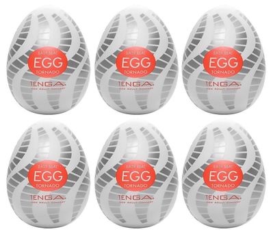 Tenga Egg Tornado 6er