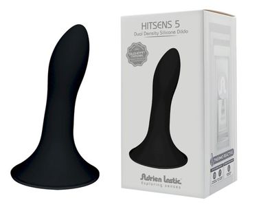 ADRIEN LASTIC Hitsens 5 Dual Density Silicone Dildo black