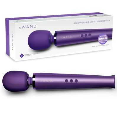 Le Wand Purple rechargeable massager