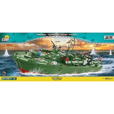 Cobi 4825 - Konstruktionsspielzeug - Patrol Torpedo Boat PT-1