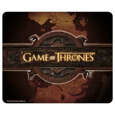 GAME OF Thrones - Mauspad "Logo & Card"