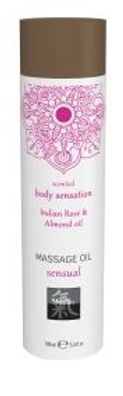 Shiatsu Massage oil sensual Indian Rose & Almond oil 100ml