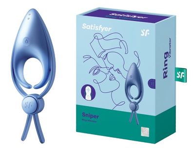 Satisfyer Sniper Ring Vibrator blue