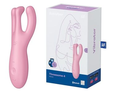 Satisfyer Vibrator Threesome 4 pink