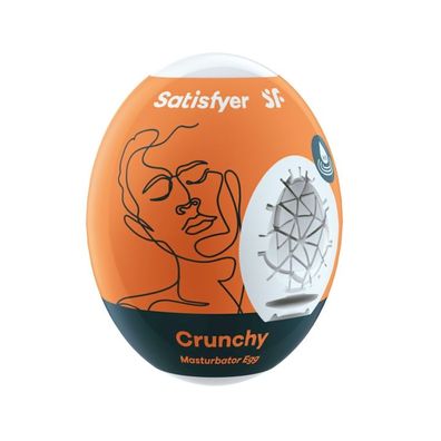 Satisfyer Men Masturbator Egg Single Crunchy