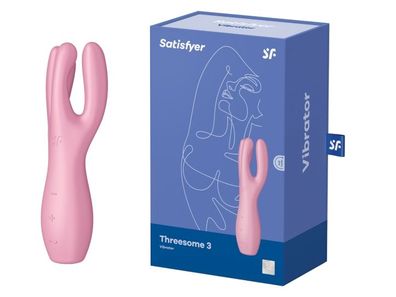 Satisfyer Vibrator Threesome 3 pink