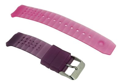 Calypso | Uhrenarmband lila/rosa transparent Kunststoff | K5841/6