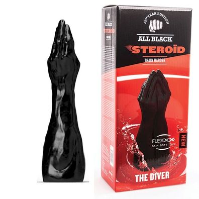 ALL BLACK Steroid The Diver Black