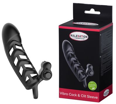 Malesation Vibro Cock & Clit Sleeve