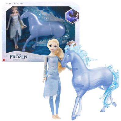 Puppe Elsa & Pferd Nokk | Disney Eiskönigin | Frozen | Mattel HLW58