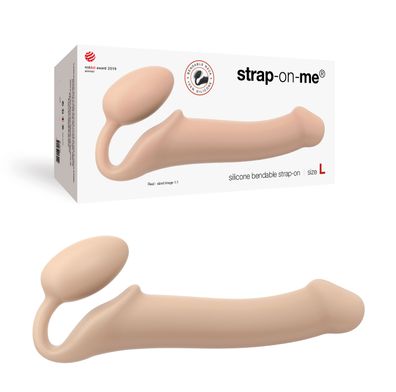 Strap-on-me Bendable Strap-on flesh L