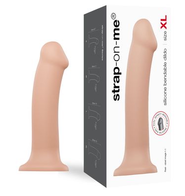 Strap-on-me Bendable Dildo flesh XL