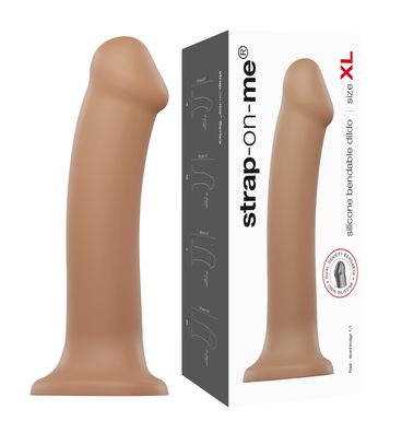 Strap-on-me Bendable Dildo caramel XL