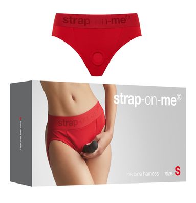 Strap-on-me Heroine Harness red S