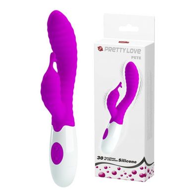 Pretty Love Pete - Curved G-spot Rabbit Vibrator