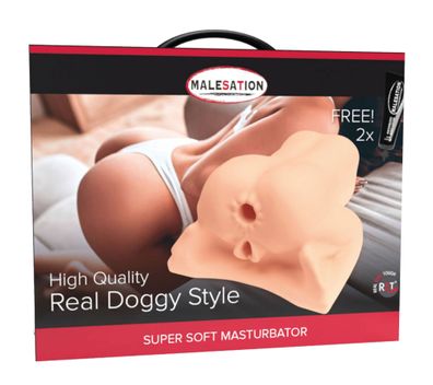 Malesation Masturbator Real Doggy Style