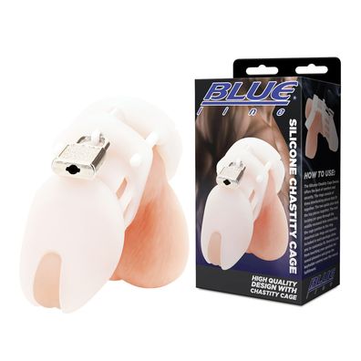 BLUE LINE C&B GEAR Silicone Chastity Cage