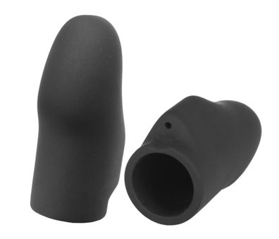 ElectraStim Silicone Noir "Explorer" Finger Sleeves